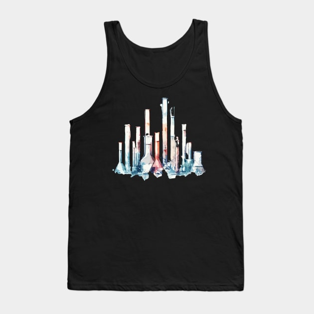 Chemistry Lab Tank Top by Siha Arts